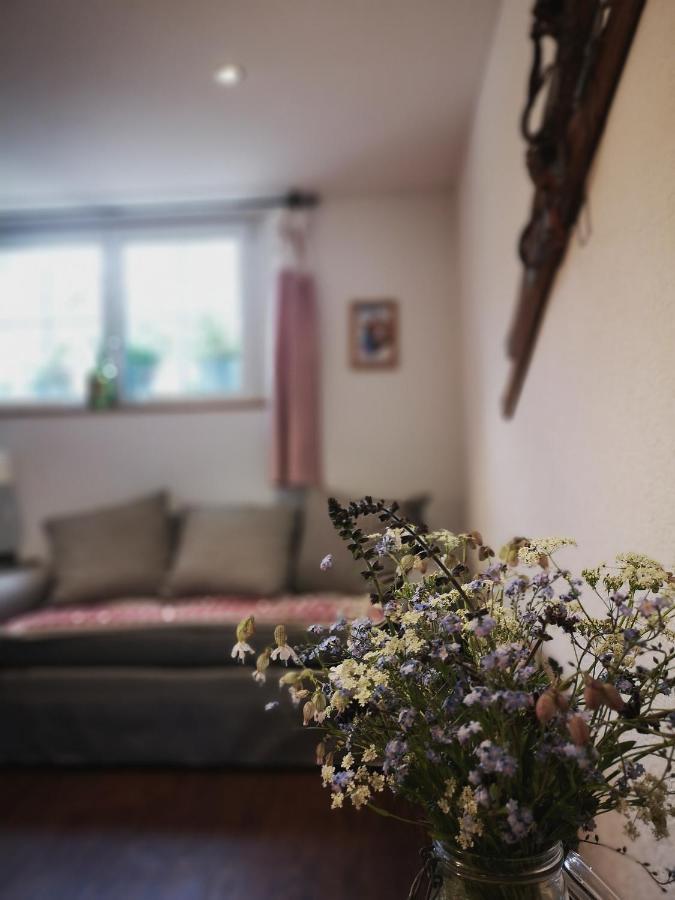Urchige 2-Zimmerwohnung Matten  エクステリア 写真