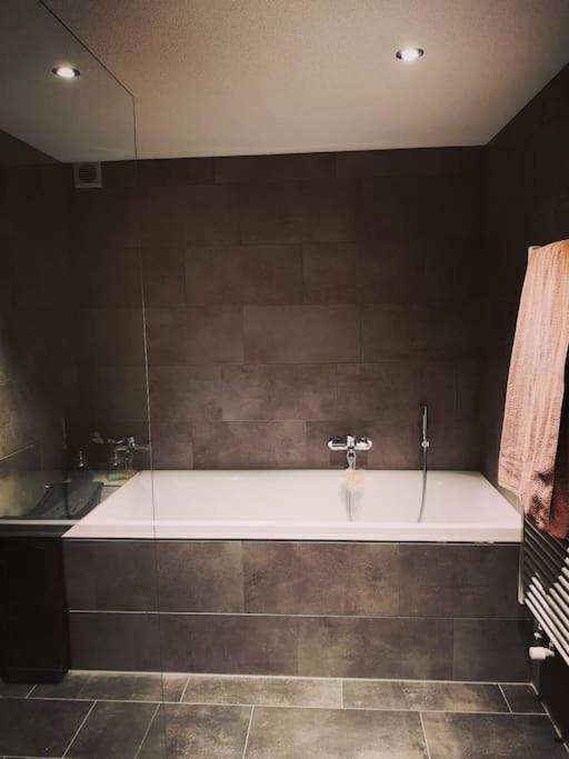 Urchige 2-Zimmerwohnung Matten  エクステリア 写真